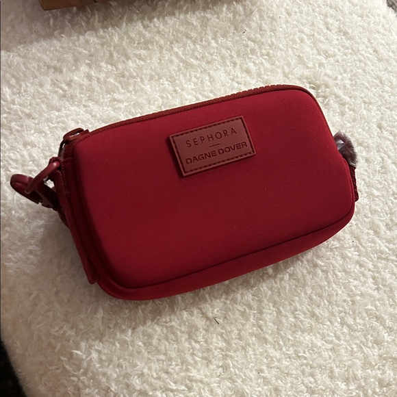Dagne Dover Handbags - Dagne Dover Sephora Red Crossbody Logo Patch